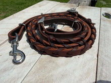 Load image into Gallery viewer, PREMIUM LACED BARREL REINS