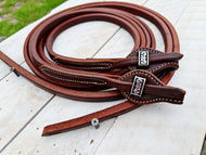 WEIGHTED SPLIT REINS