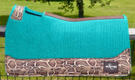 TEAL SADDLE PADS