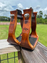 Load image into Gallery viewer, FARM CHIC WOODEN STIRRUPS