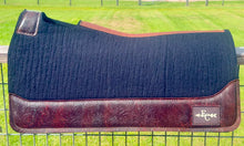 Load image into Gallery viewer, BLACK SADDLE PADS - NEW STOCK -DESIGNER LEATHER