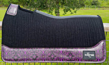 Load image into Gallery viewer, BLACK SADDLE PADS - NEW STOCK -DESIGNER LEATHER