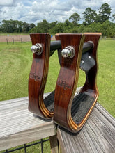 Load image into Gallery viewer, FARM CHIC WOODEN STIRRUPS