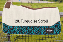 Load image into Gallery viewer, CUSTOM SADDLE PADS / FORM / OPTIONS
