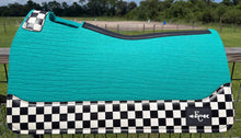 Load image into Gallery viewer, TEAL SADDLE PADS