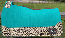 Load image into Gallery viewer, TEAL SADDLE PADS