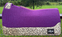 Load image into Gallery viewer, PURPLE SADDLE PADS
