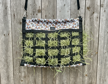 Load image into Gallery viewer, HAY BAGS BLACK &amp; GREY TRIM